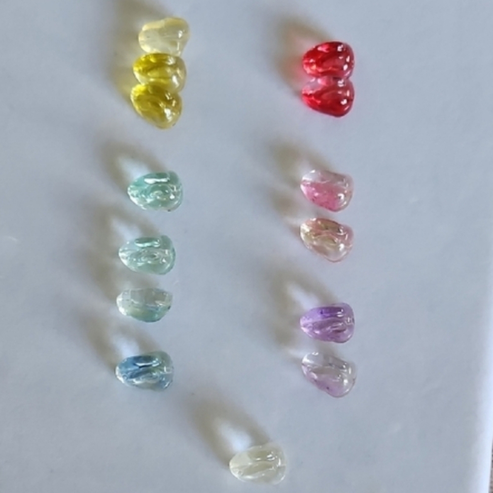Vintage Glass Bunny Beads